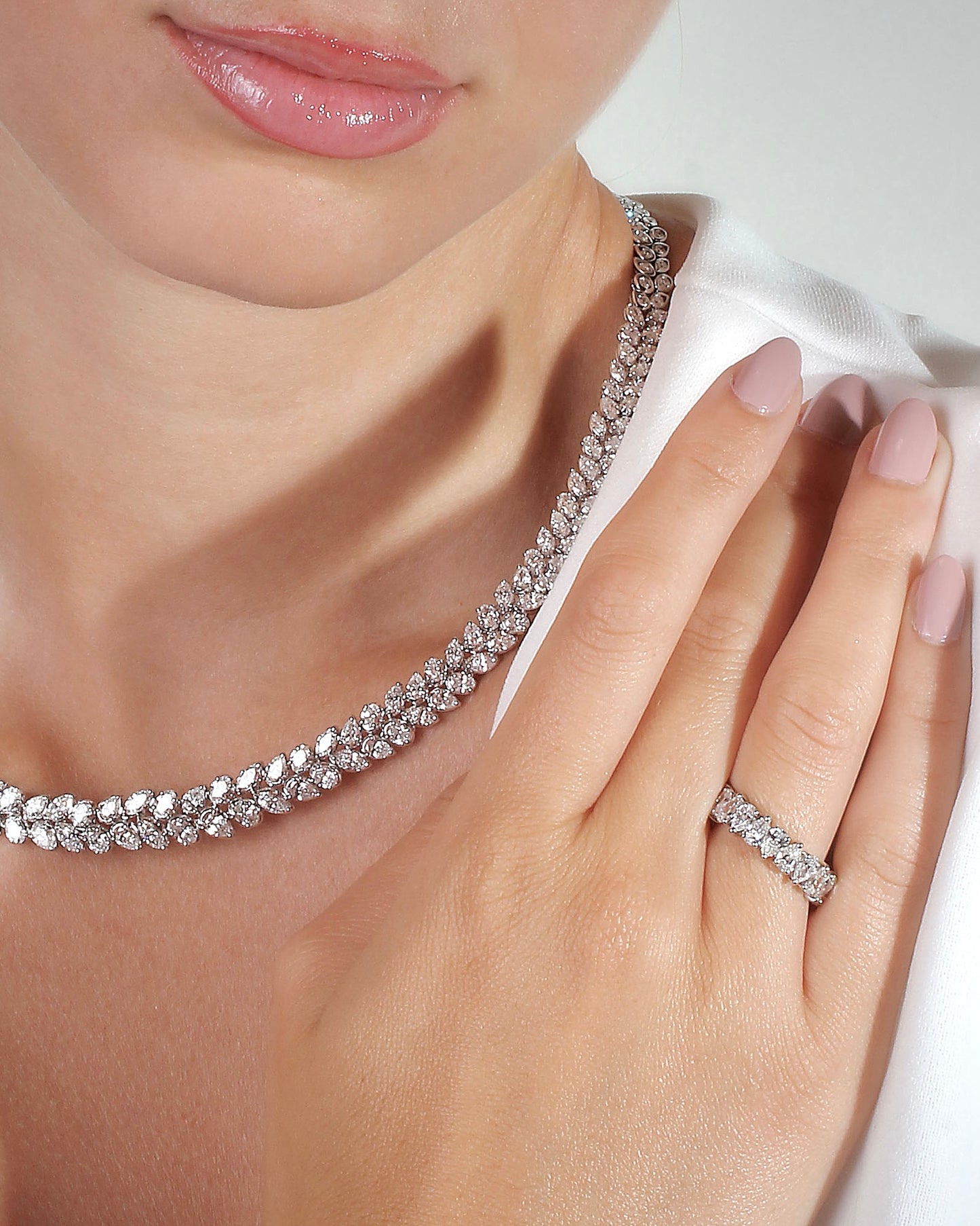 Wedding Band, Pear, 0.19