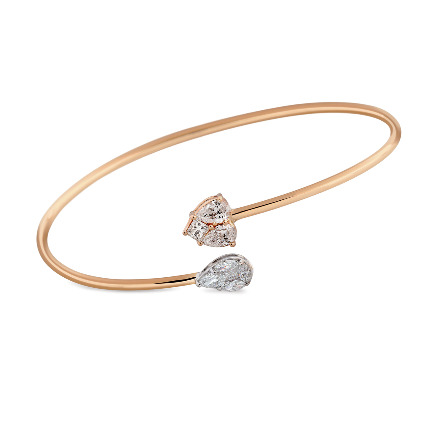 Echo Coeur et Poire Bracelet