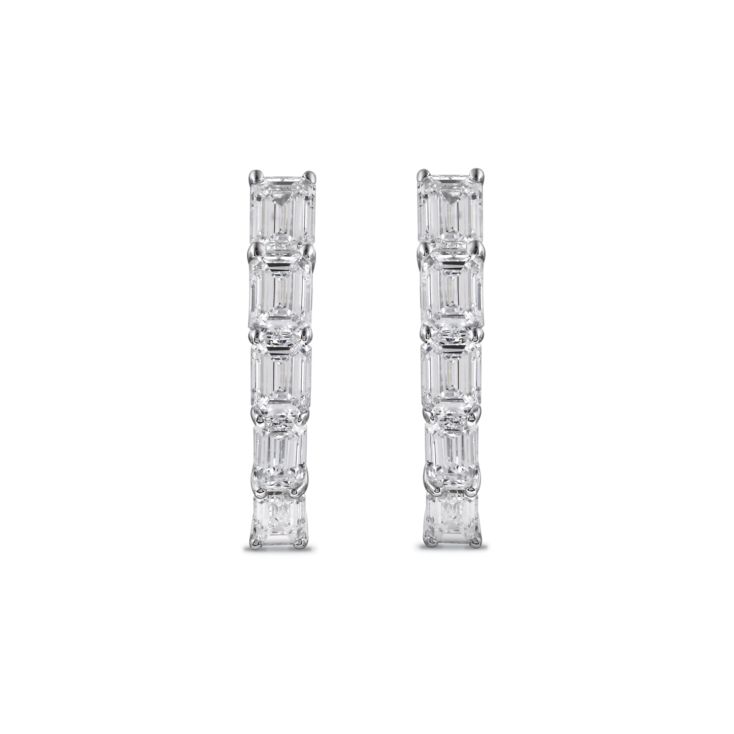 Aionia Emerald Cut Earrings