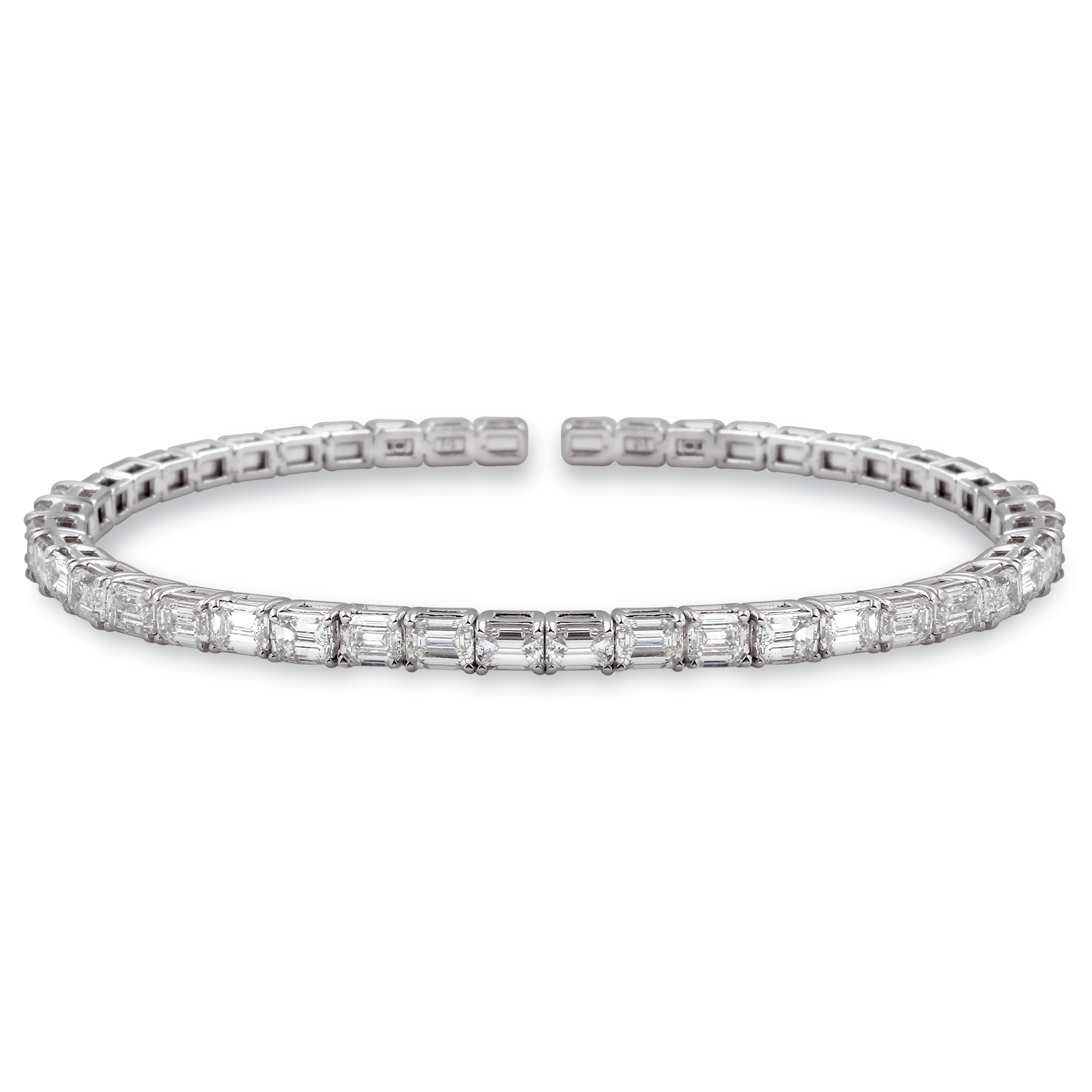 Aionia Emerald Cut Bracelet, Small Model