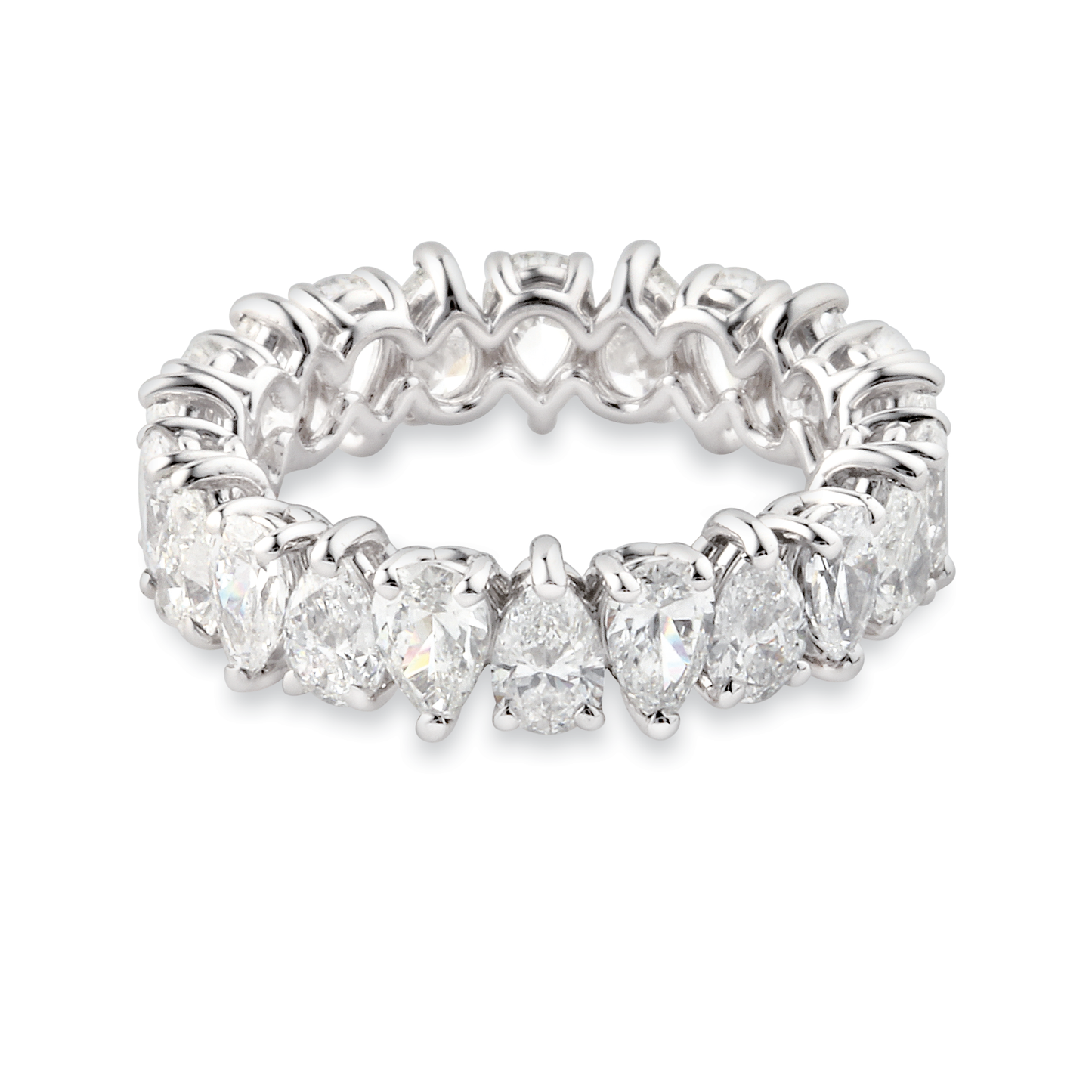 Wedding Band, Pear, 0.19