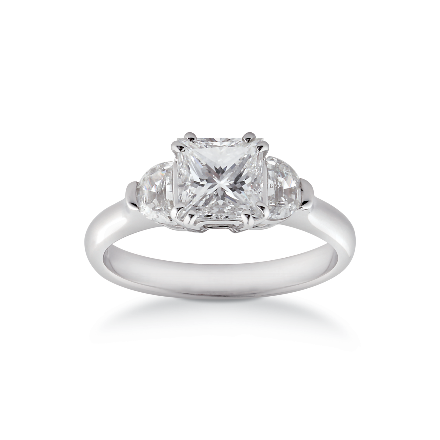 Engagement Ring, Princess Cut