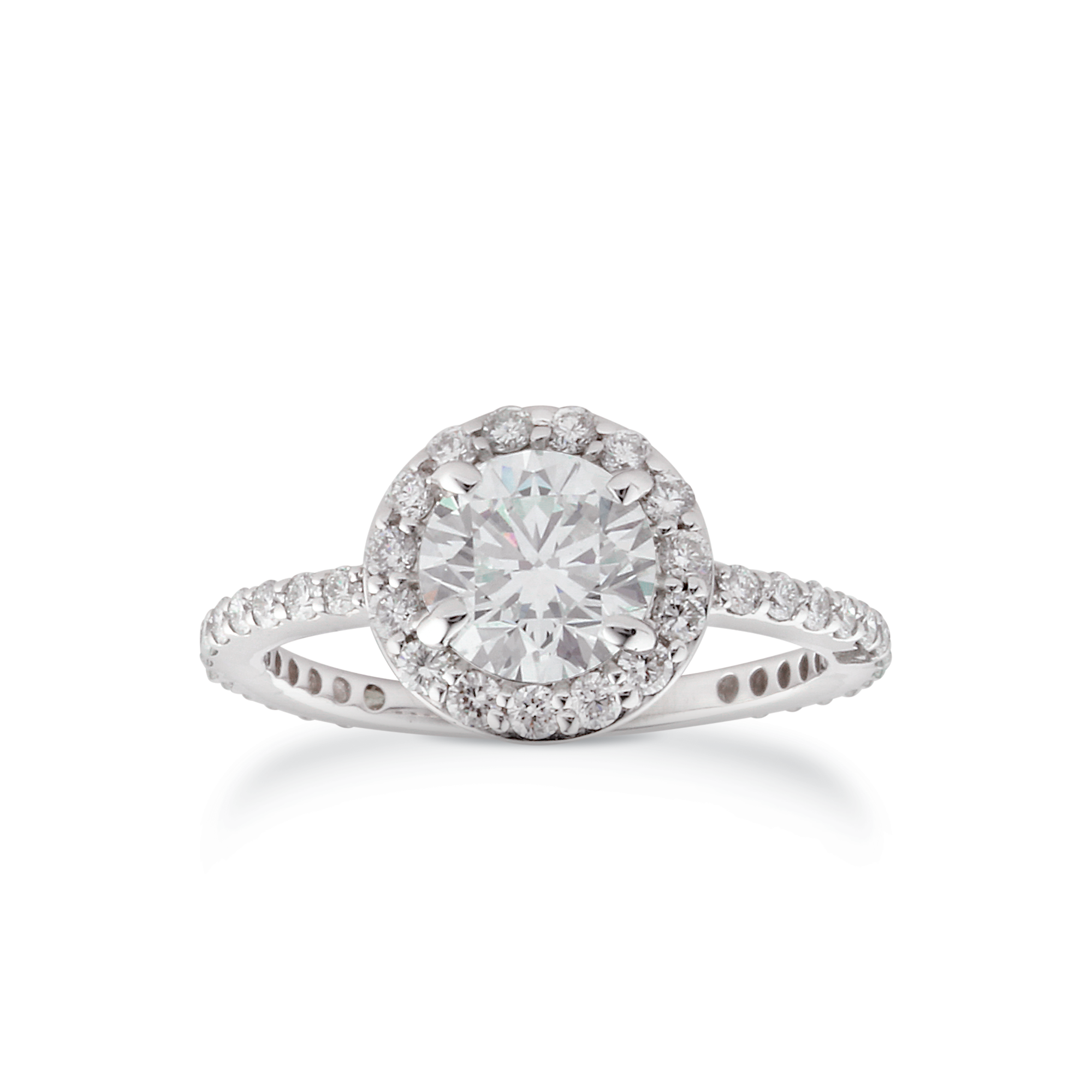 Haikem Rind Engagement Ring, Round – George Hakim