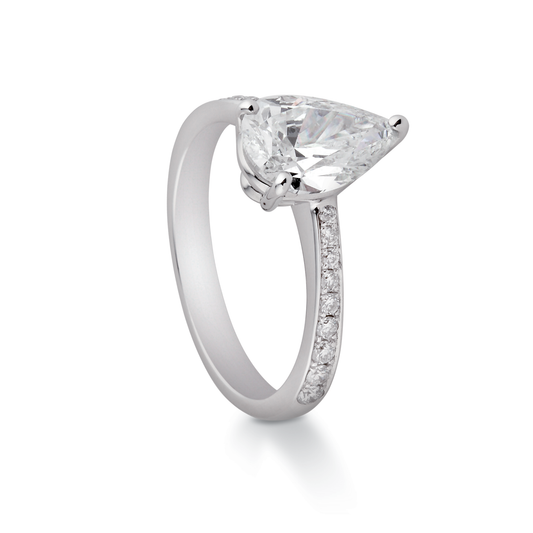 Engagement Ring, Pear