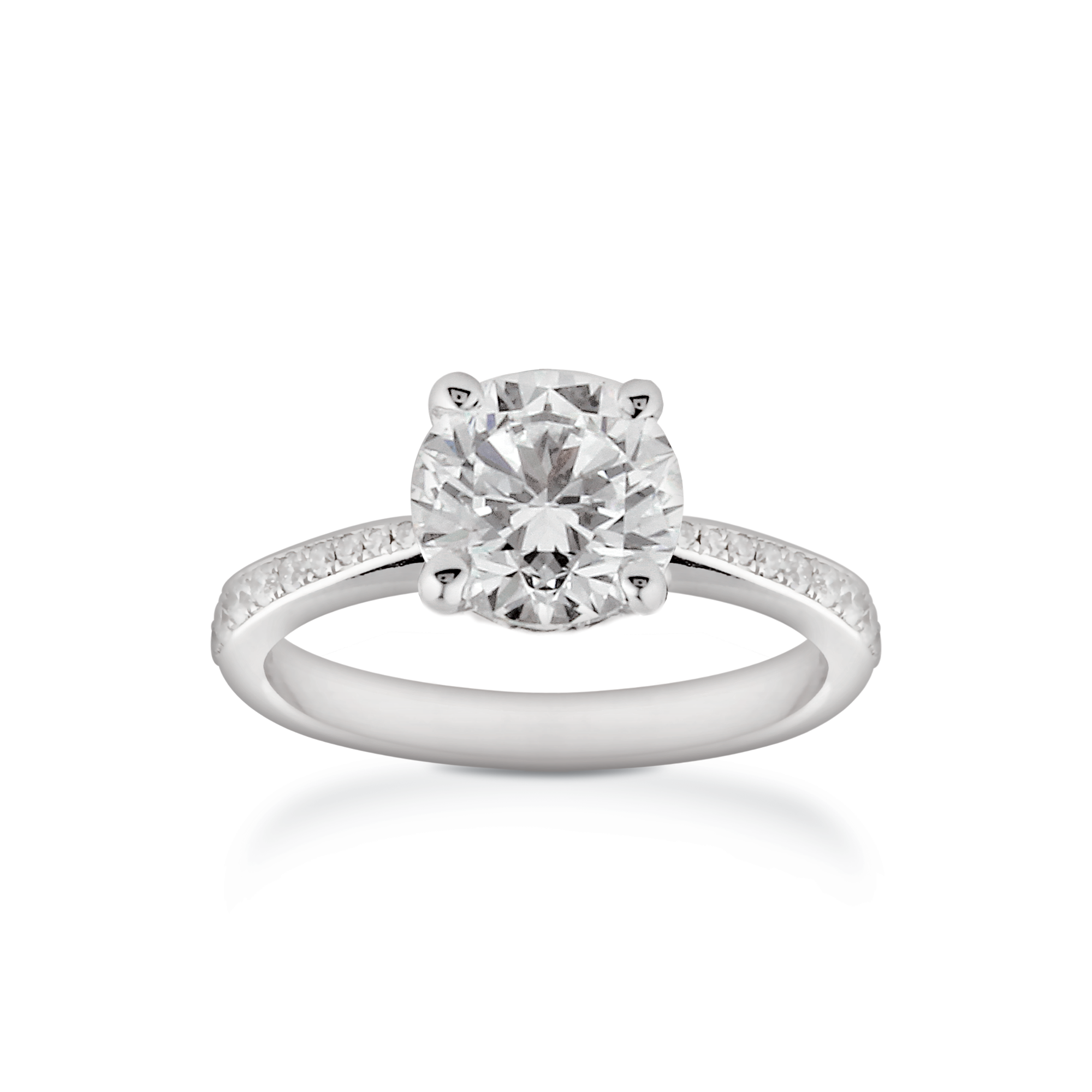 Haikem Rind Engagement Ring, Round – George Hakim