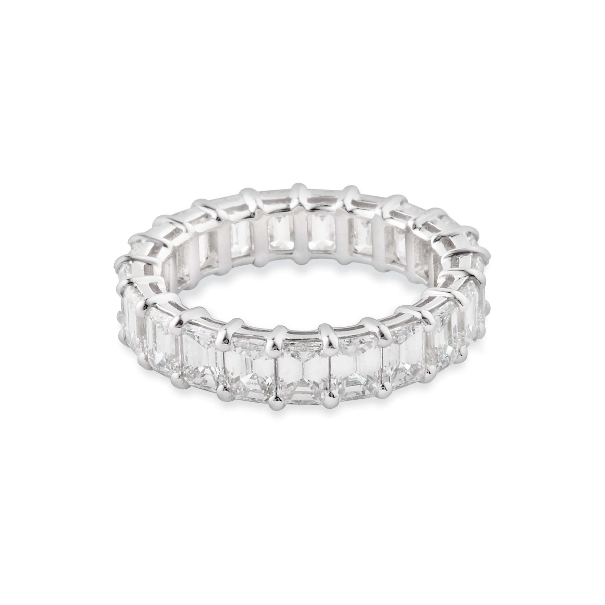 Wedding Band, Emerald Cut, 0.24