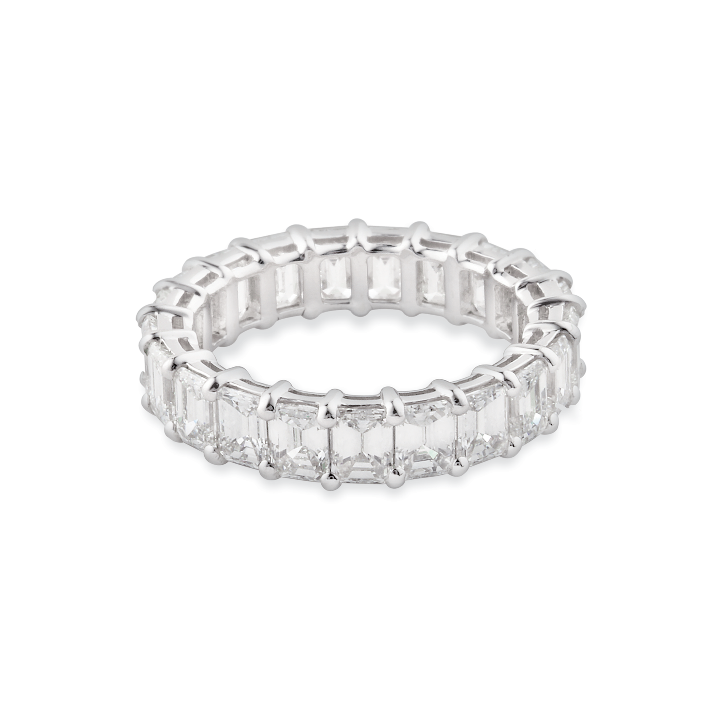 Wedding Band, Emerald Cut, 0.24