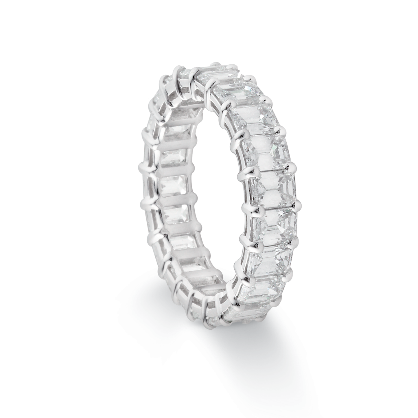 Wedding Band, Emerald Cut, 0.24