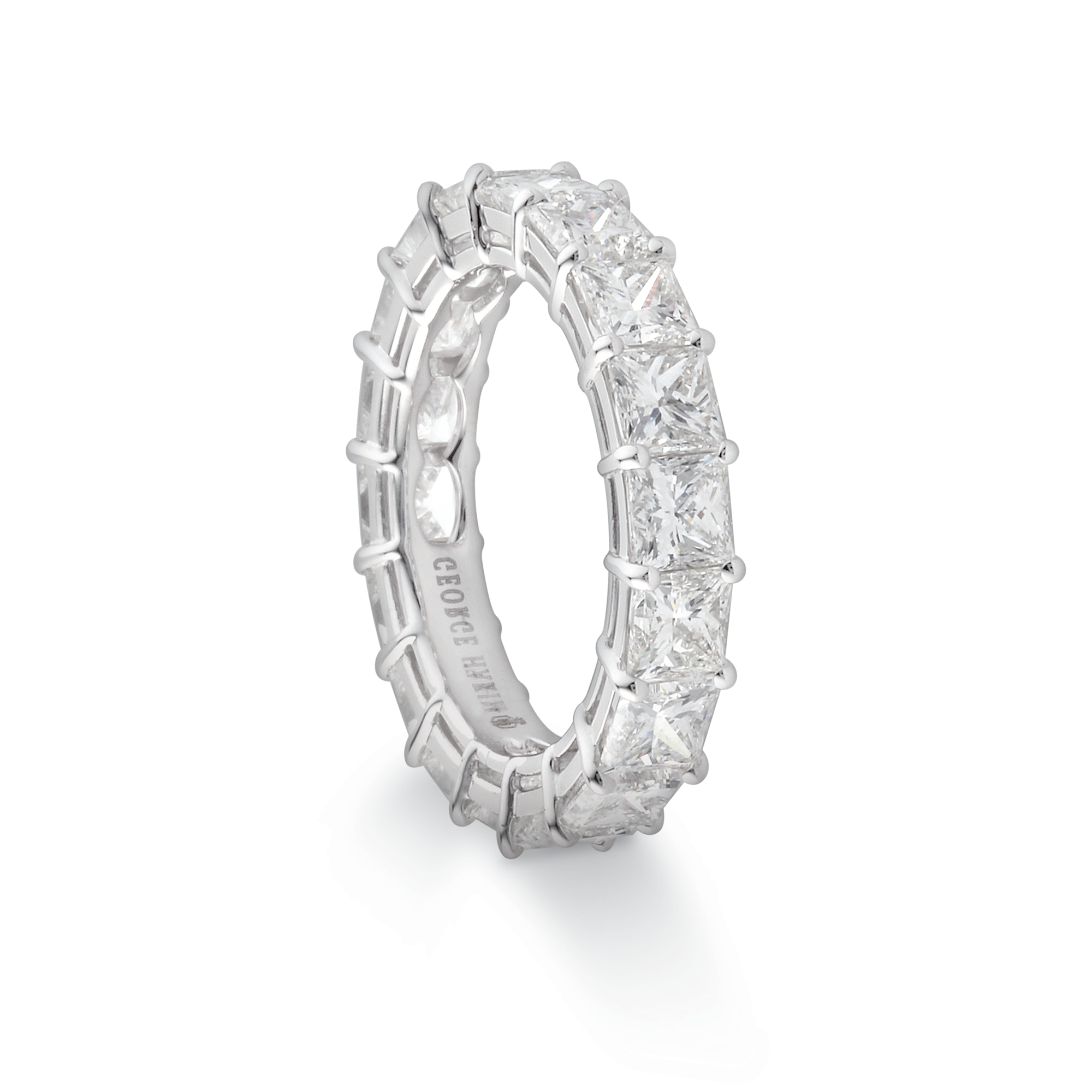 Wedding Band, Princess, 0.33