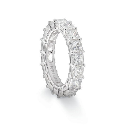 Wedding Band, Princess, 0.33