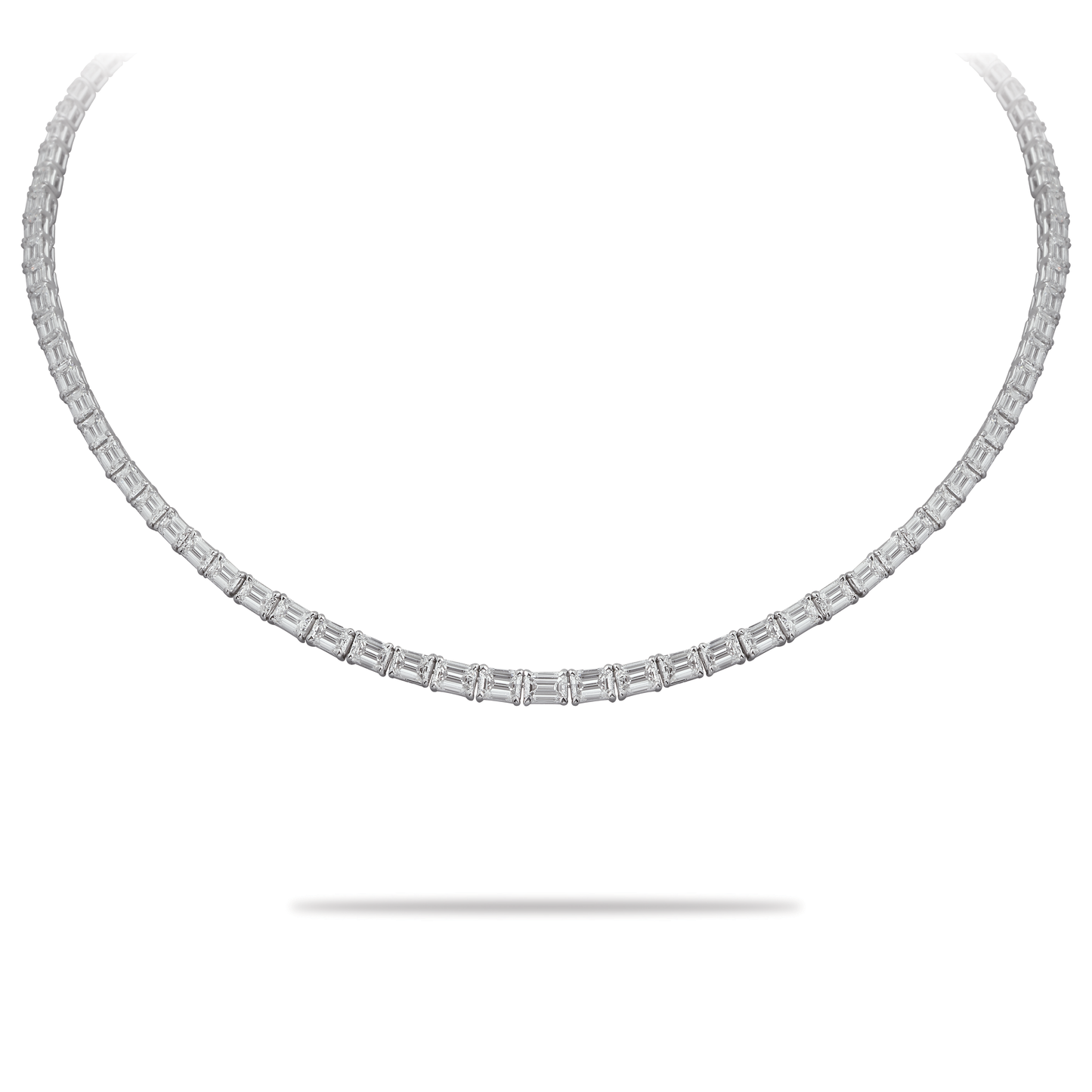 Rivière, Emerald Cut