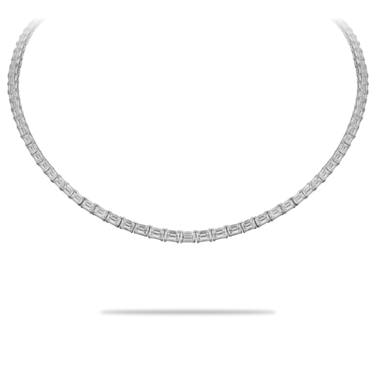 Rivière, Emerald Cut