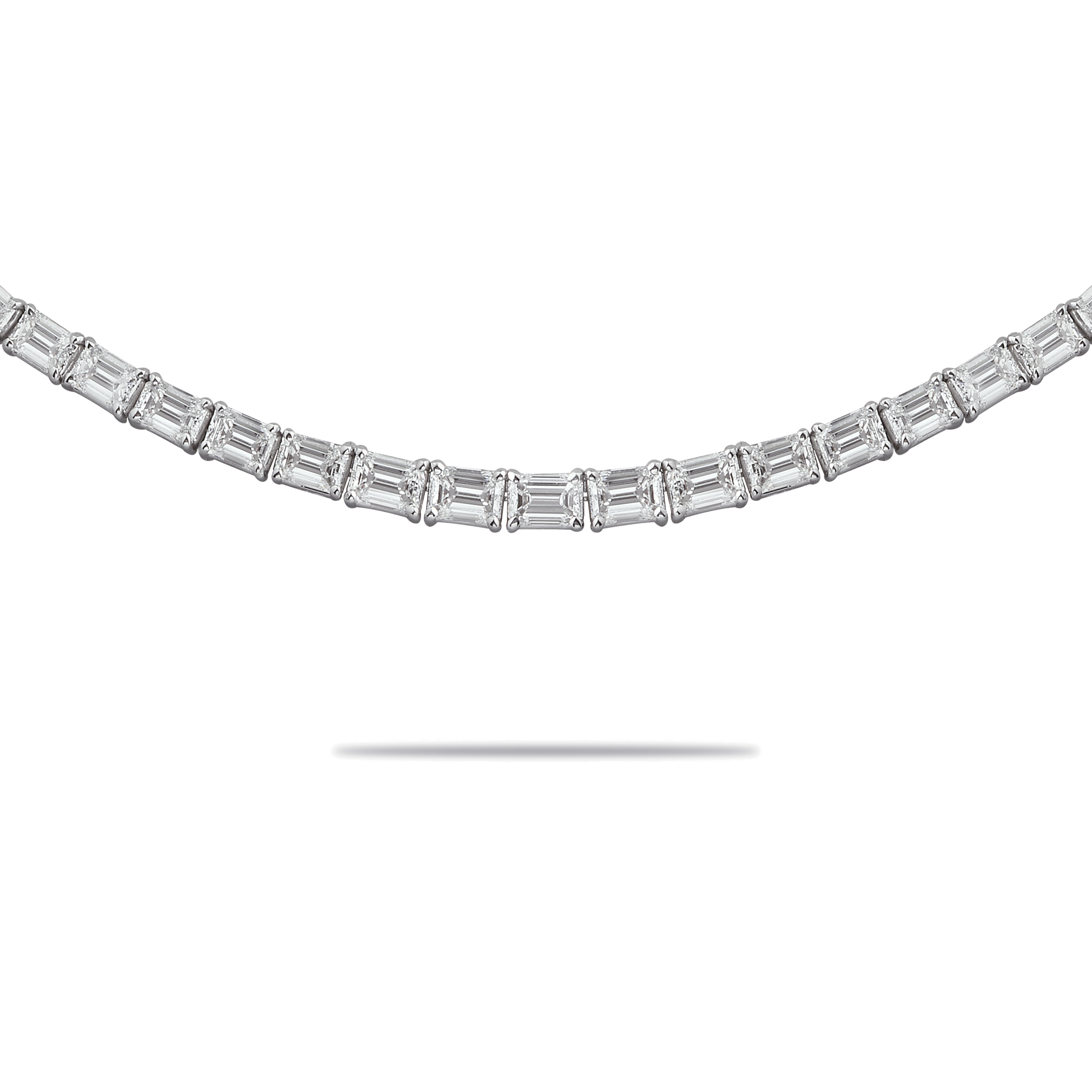 Rivière, Emerald Cut