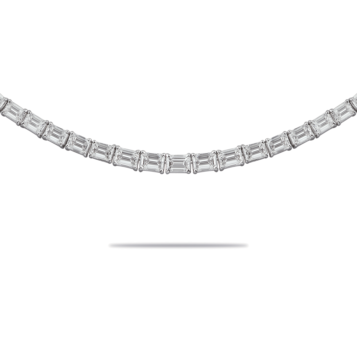 Rivière, Emerald Cut