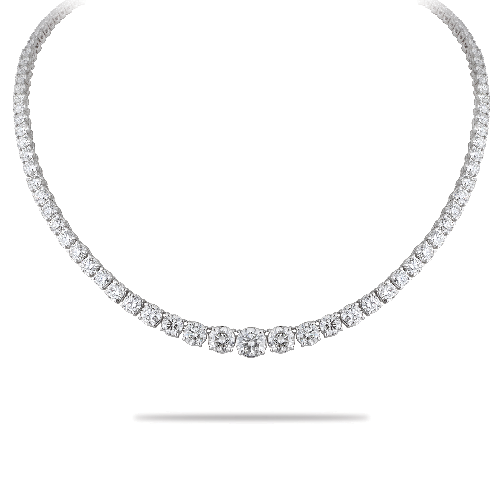 Rivière, Round, 1ct Center