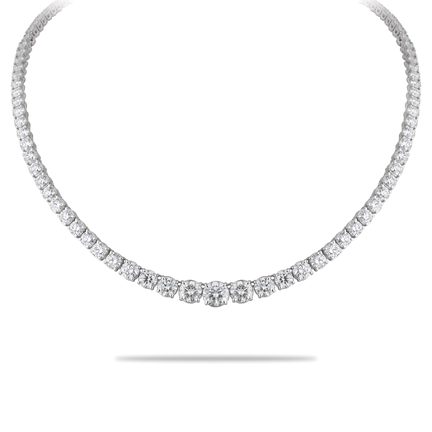 Rivière, Round, 1ct Center