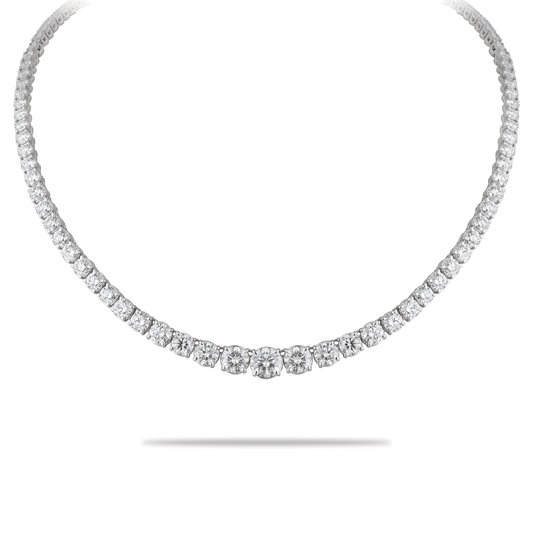 Rivière, Round, 1ct Center
