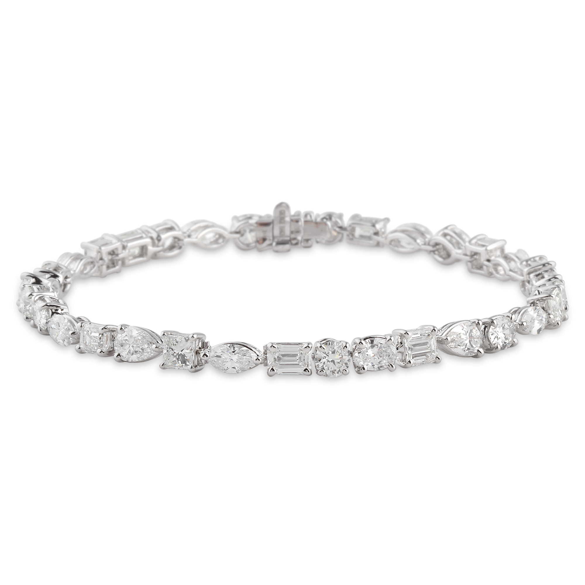 Tennis Bracelet, Mixed Cuts