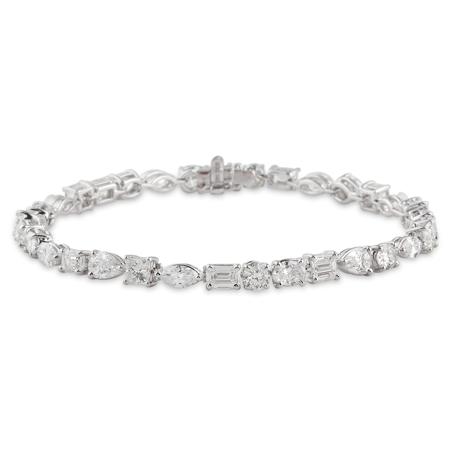 Tennis Bracelet, Mixed Cuts