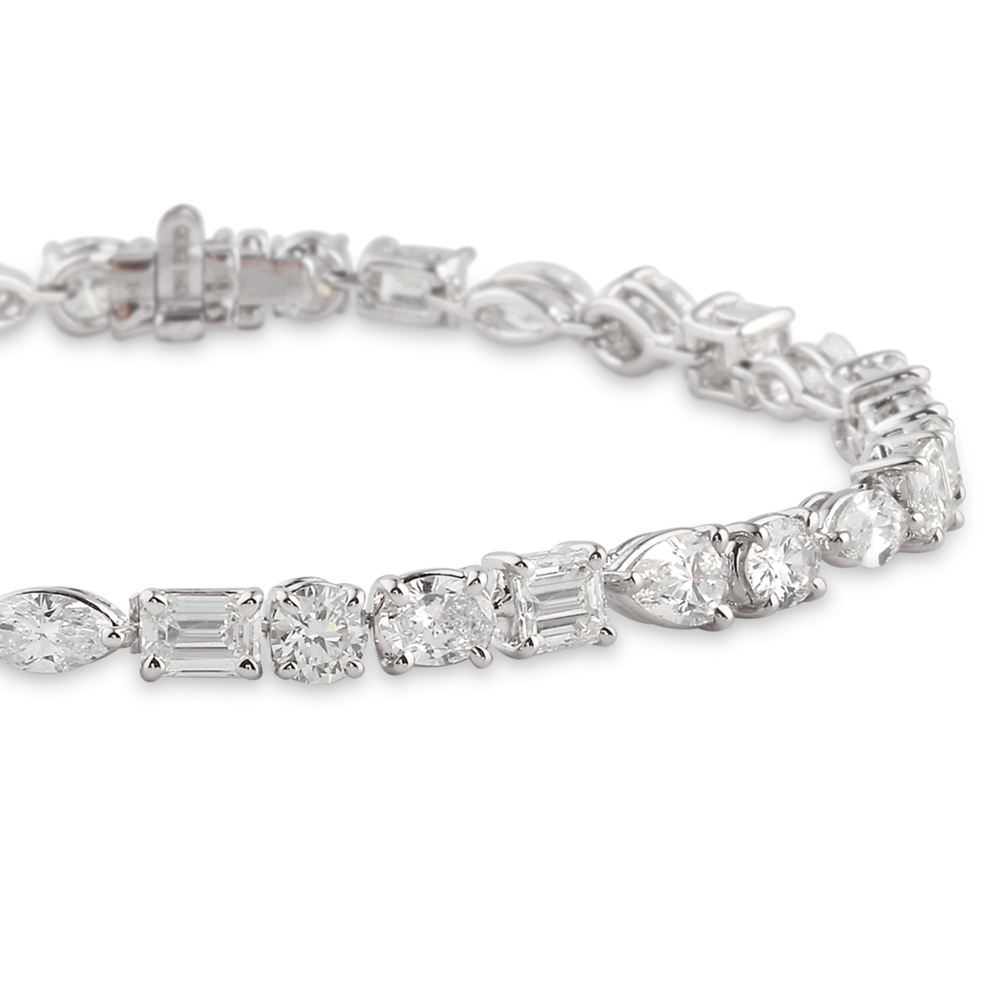 Tennis Bracelet, Mixed Cuts