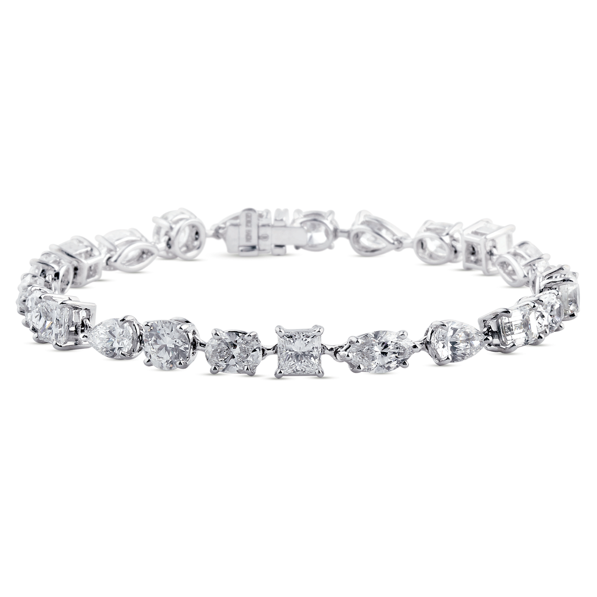 Tennis Bracelet, Mixed Cuts