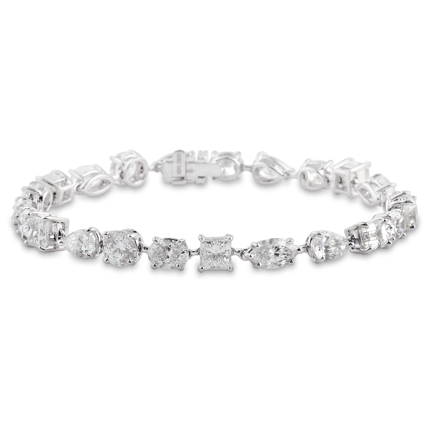 Tennis Bracelet, Mixed Cuts