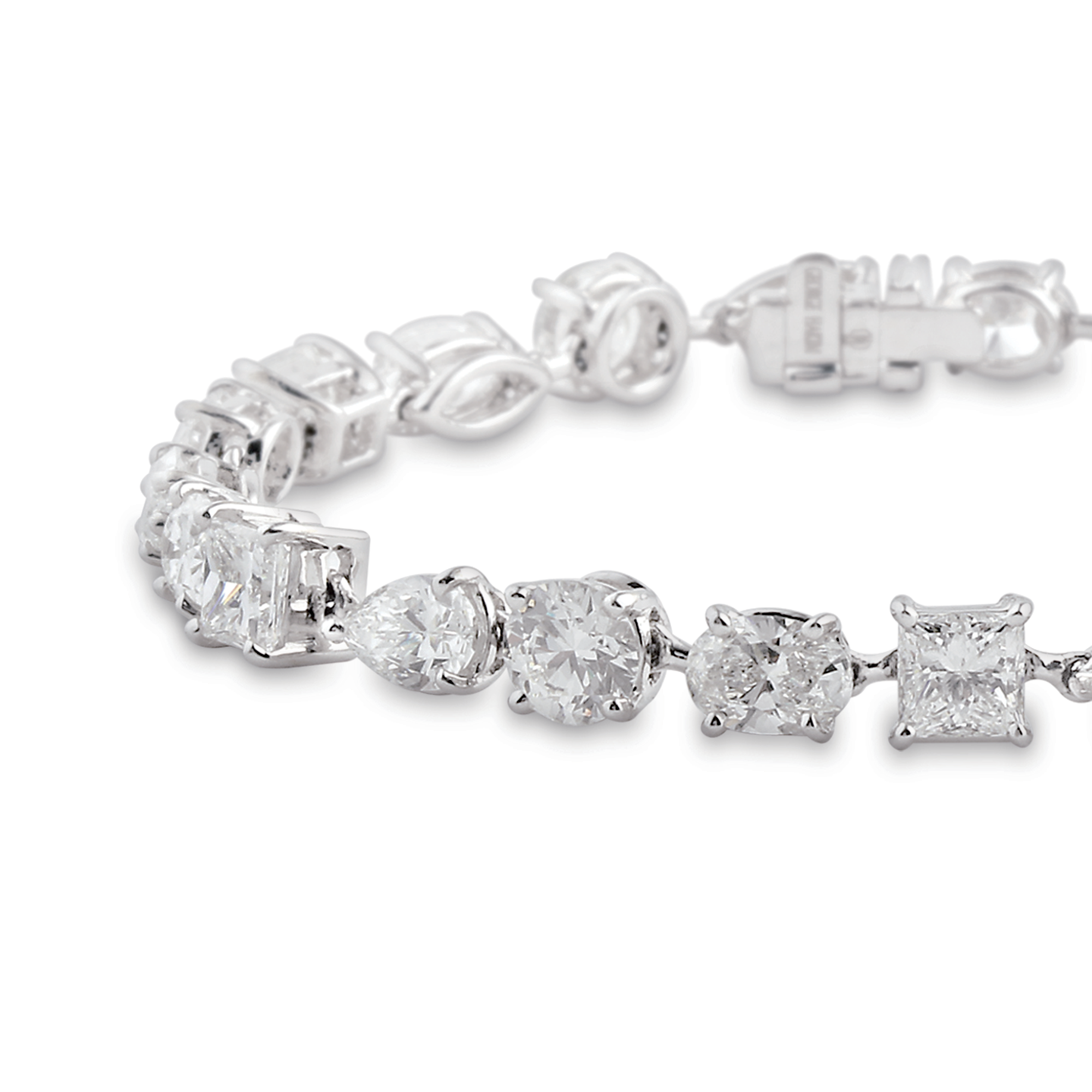 Tennis Bracelet, Mixed Cuts