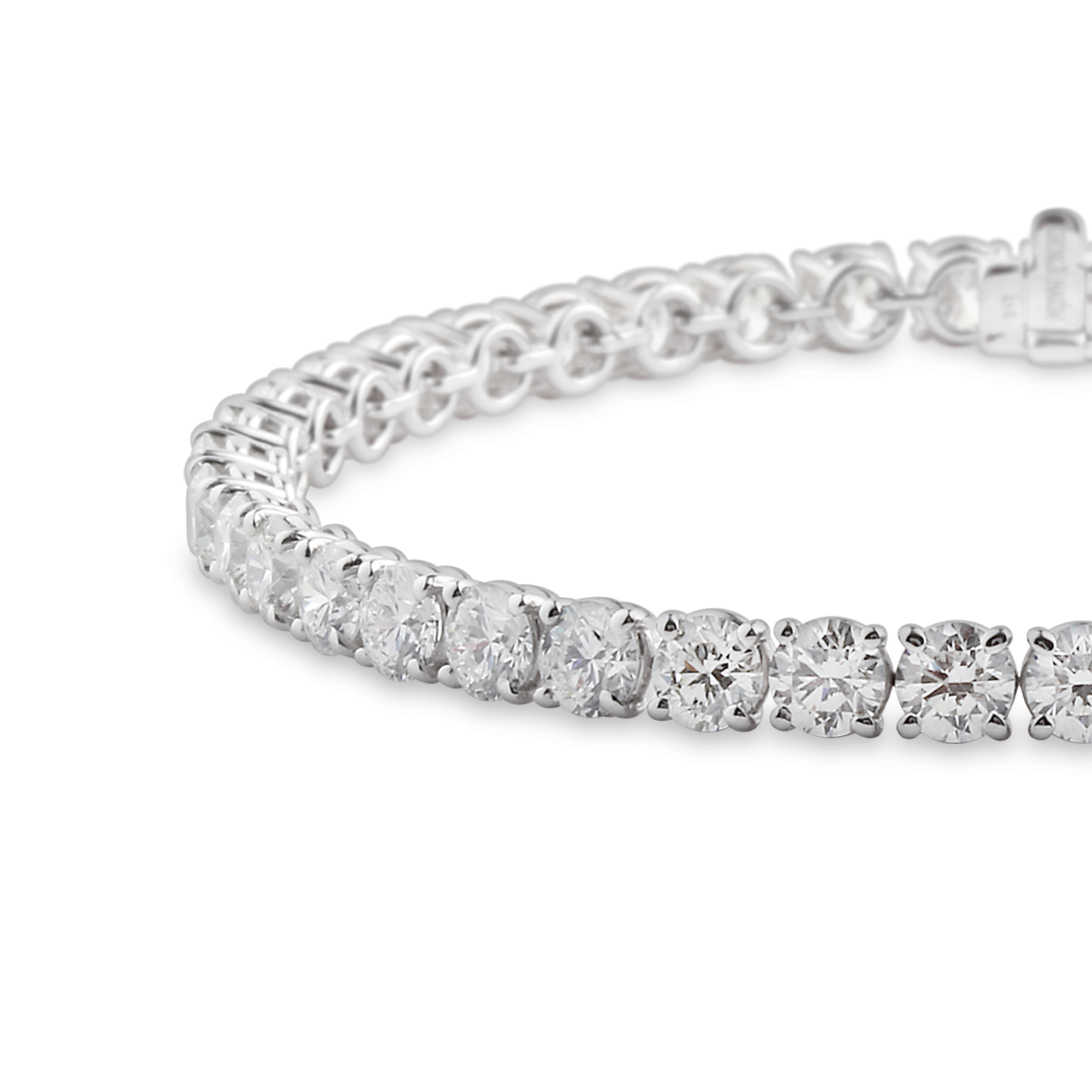 Tennis Bracelet, Round, 0.20