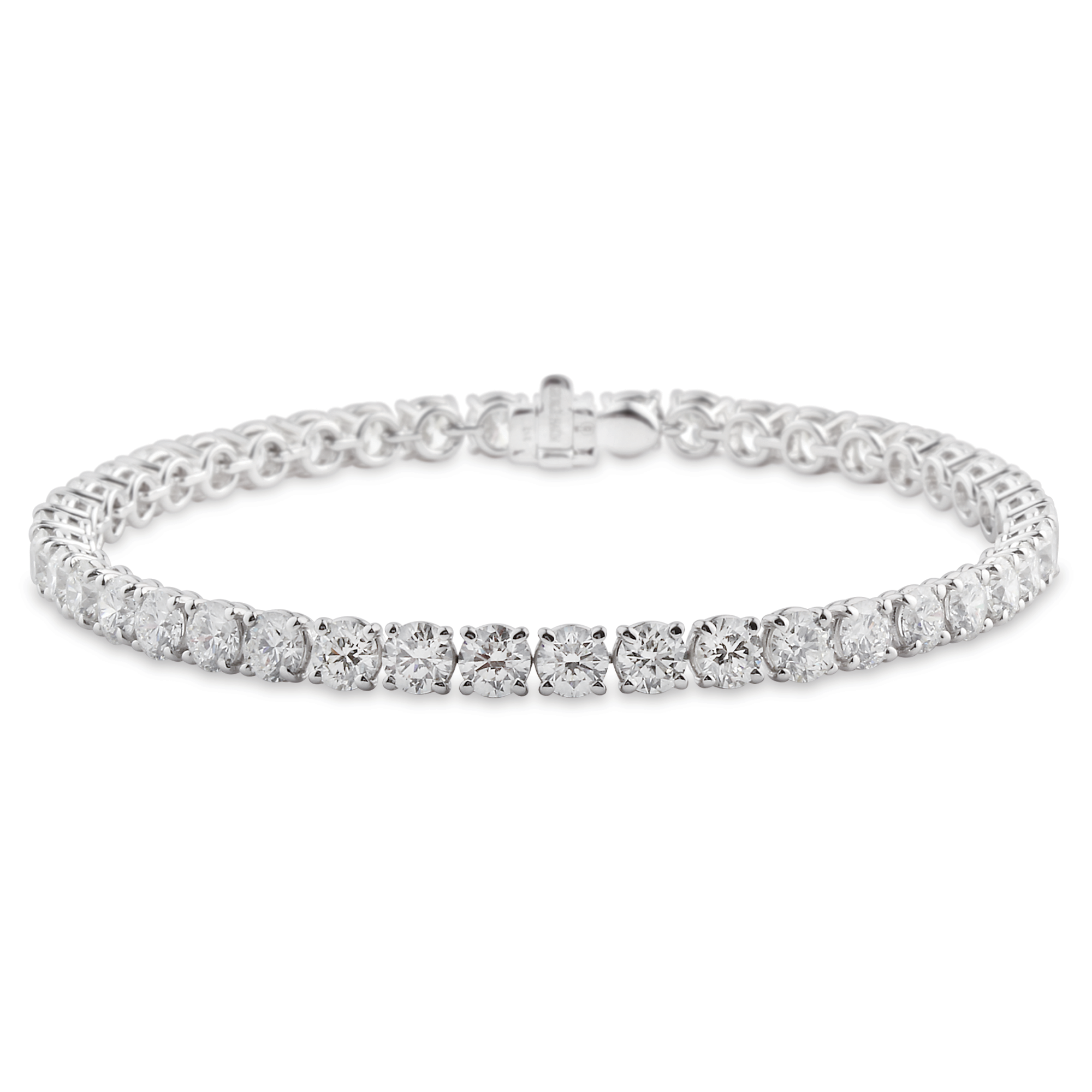 Tennis Bracelet, Round, 0.20