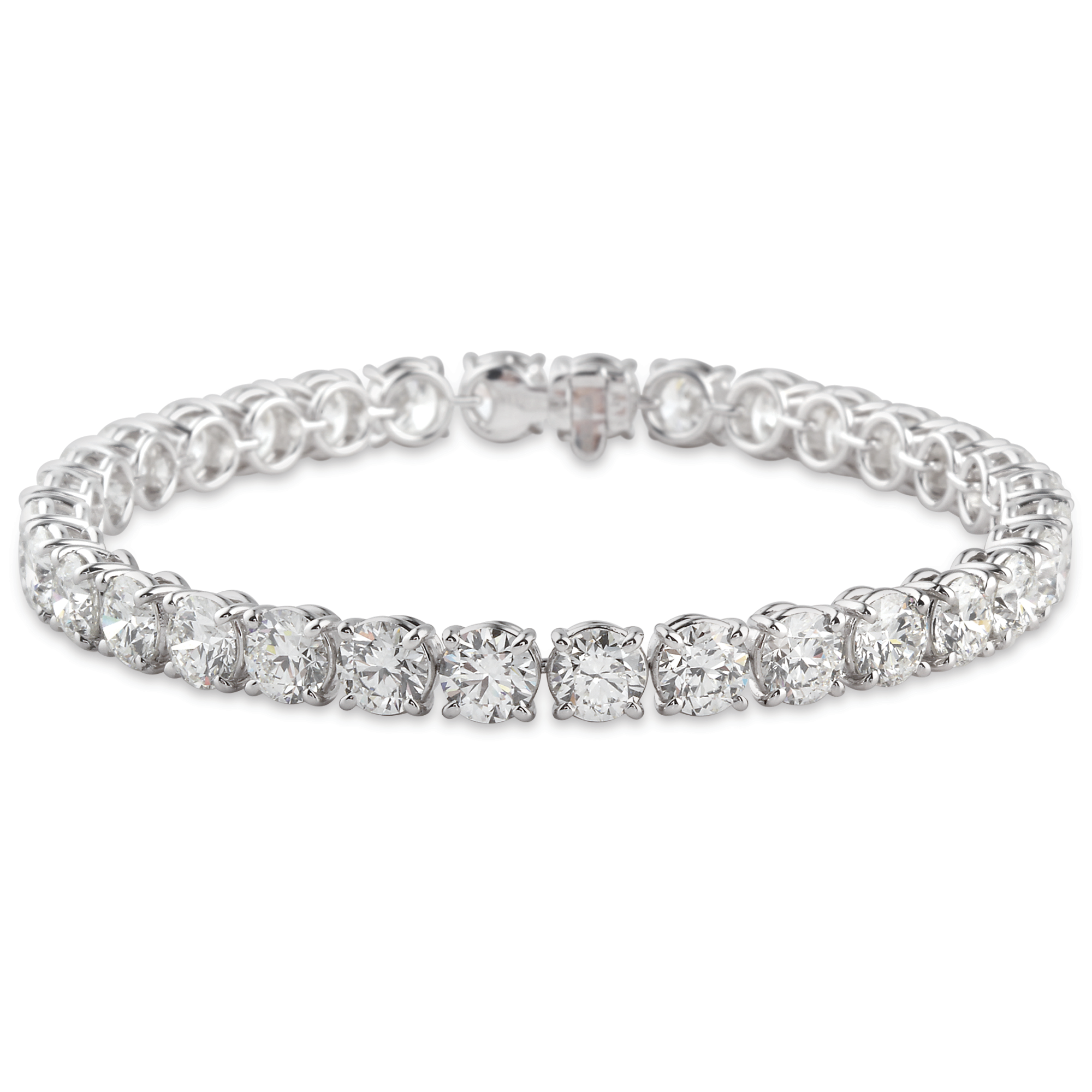 Tennis Bracelet, Round, 0.50