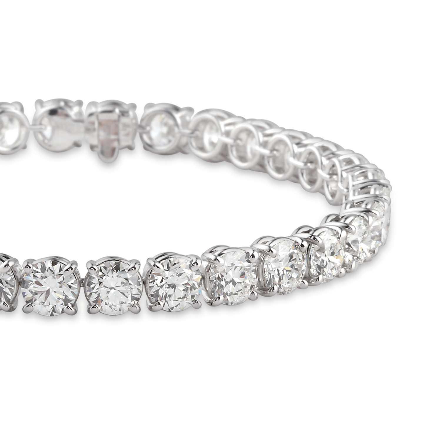 Tennis Bracelet, Round, 0.50