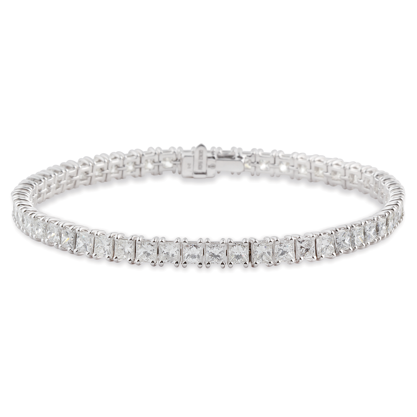 Tennis Bracelet, Princess, 0.15