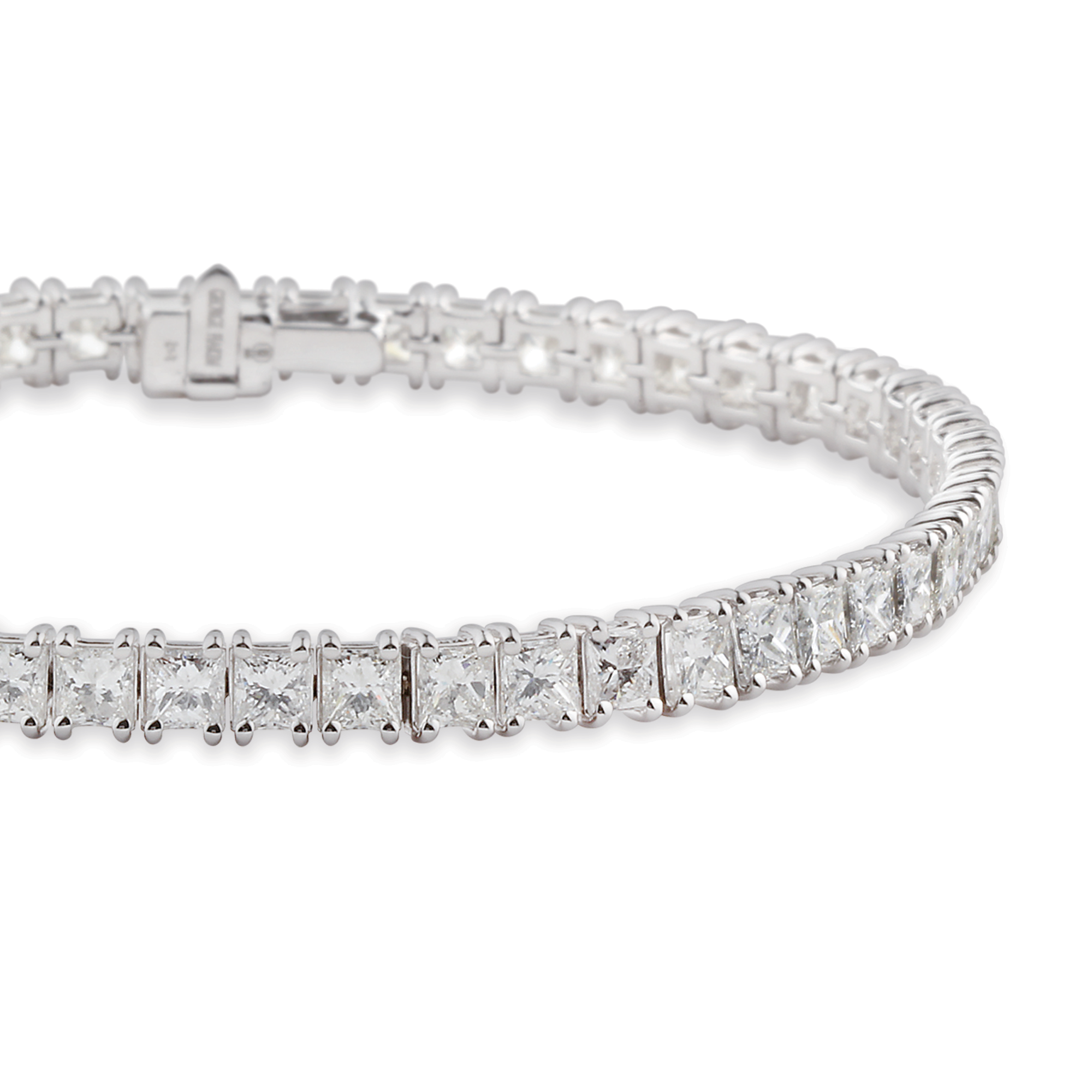 Tennis Bracelet, Princess, 0.15