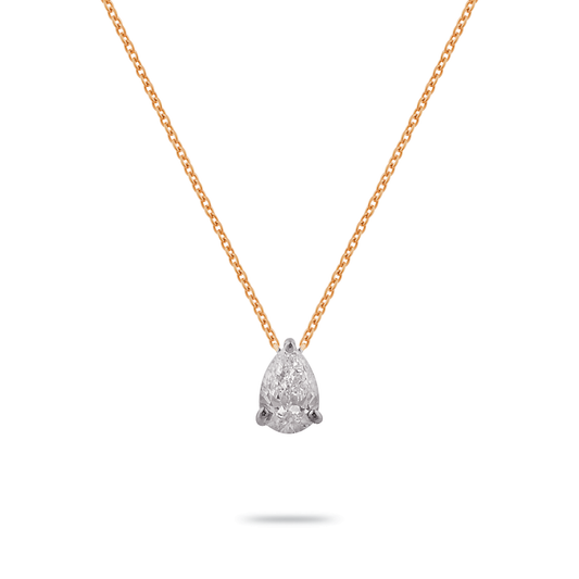 Pendant Solitaire, Pear