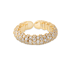 Bague Dots en or jaune par George Hakim