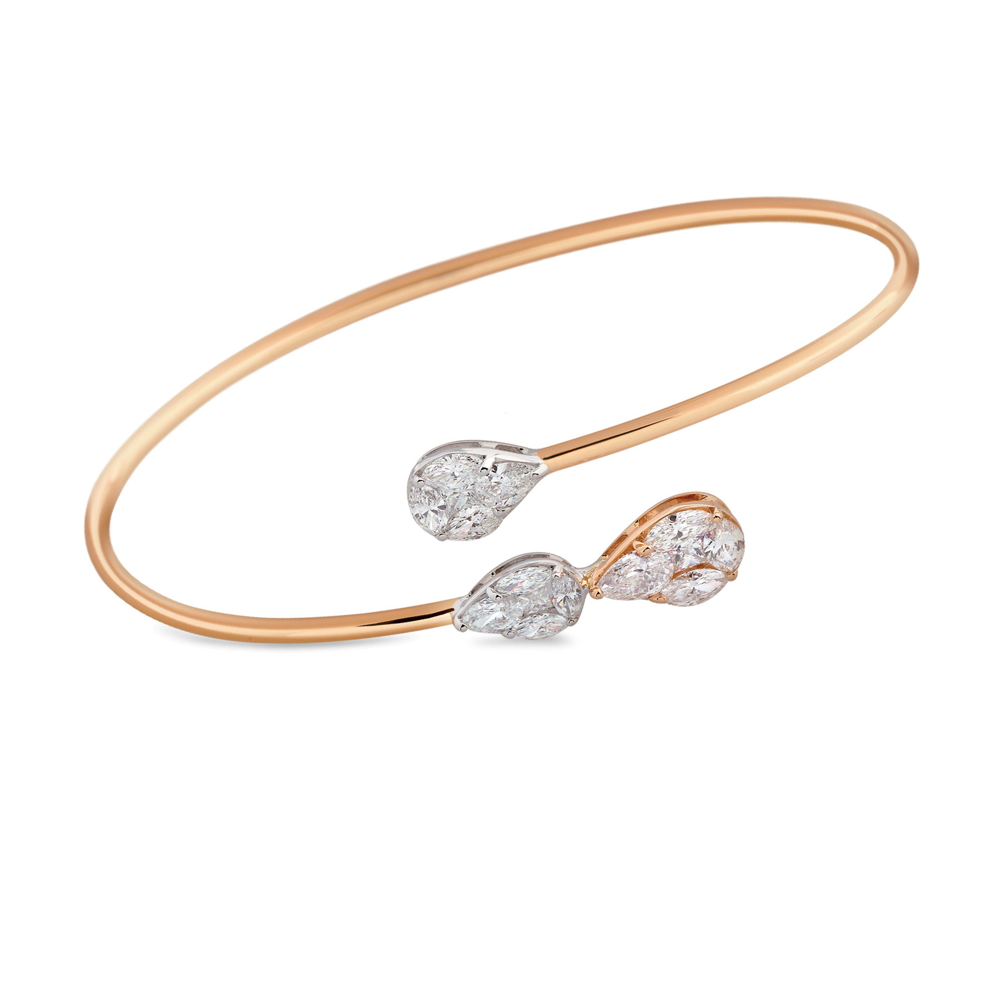 Echo Triple Poire Bracelet