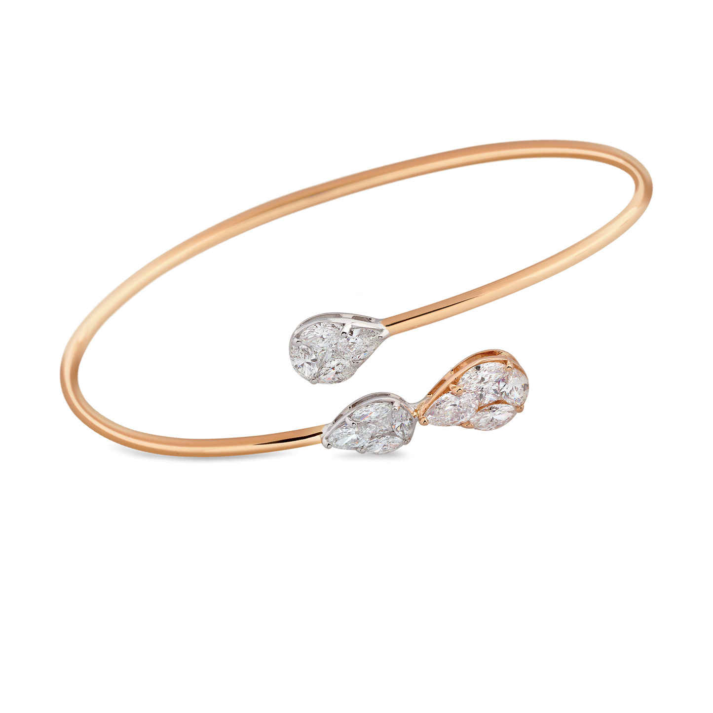 Echo Triple Poire Bracelet