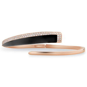 Bracelet Glam, modèle classique, en or rose par George Hakim