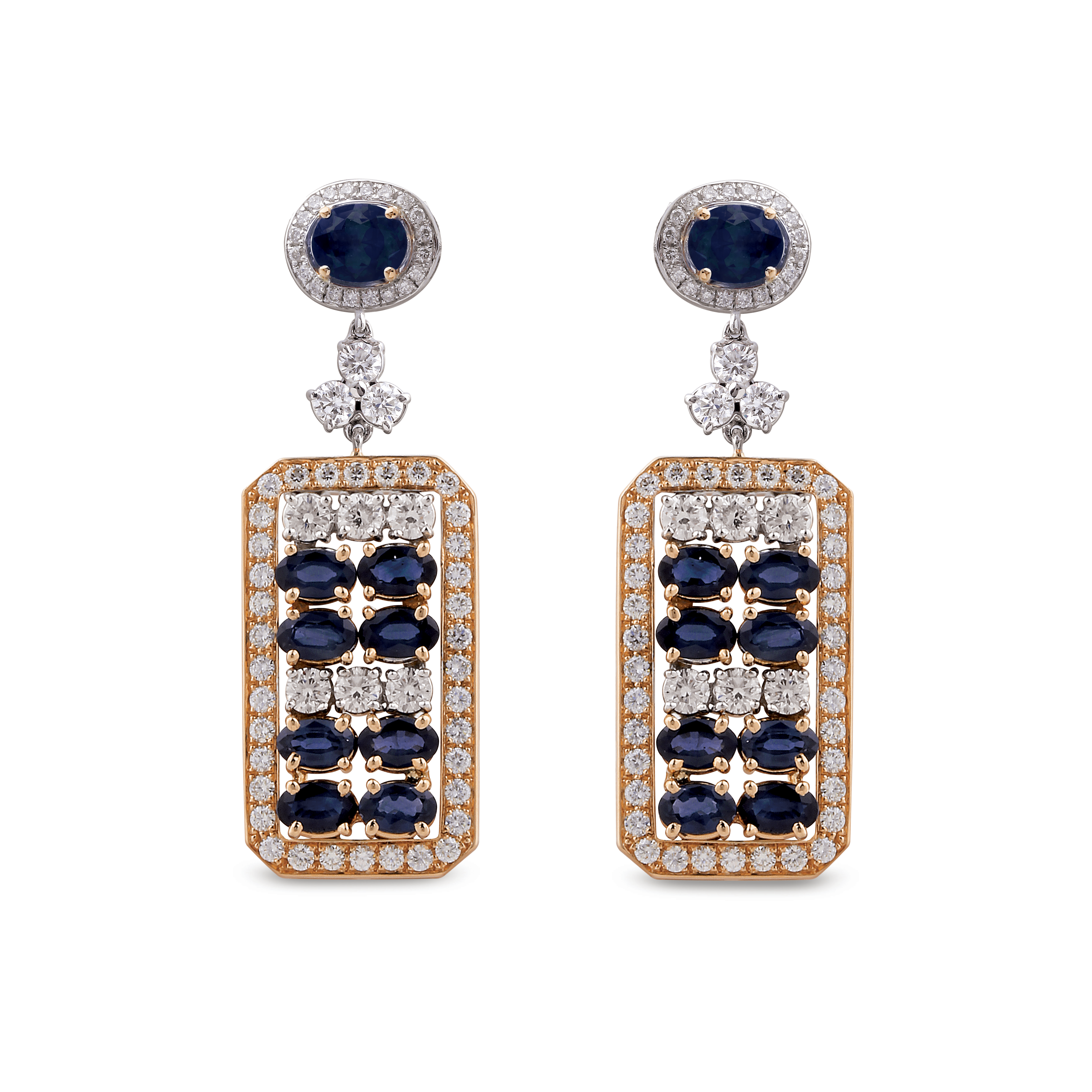 La Tablette Bleue Earrings