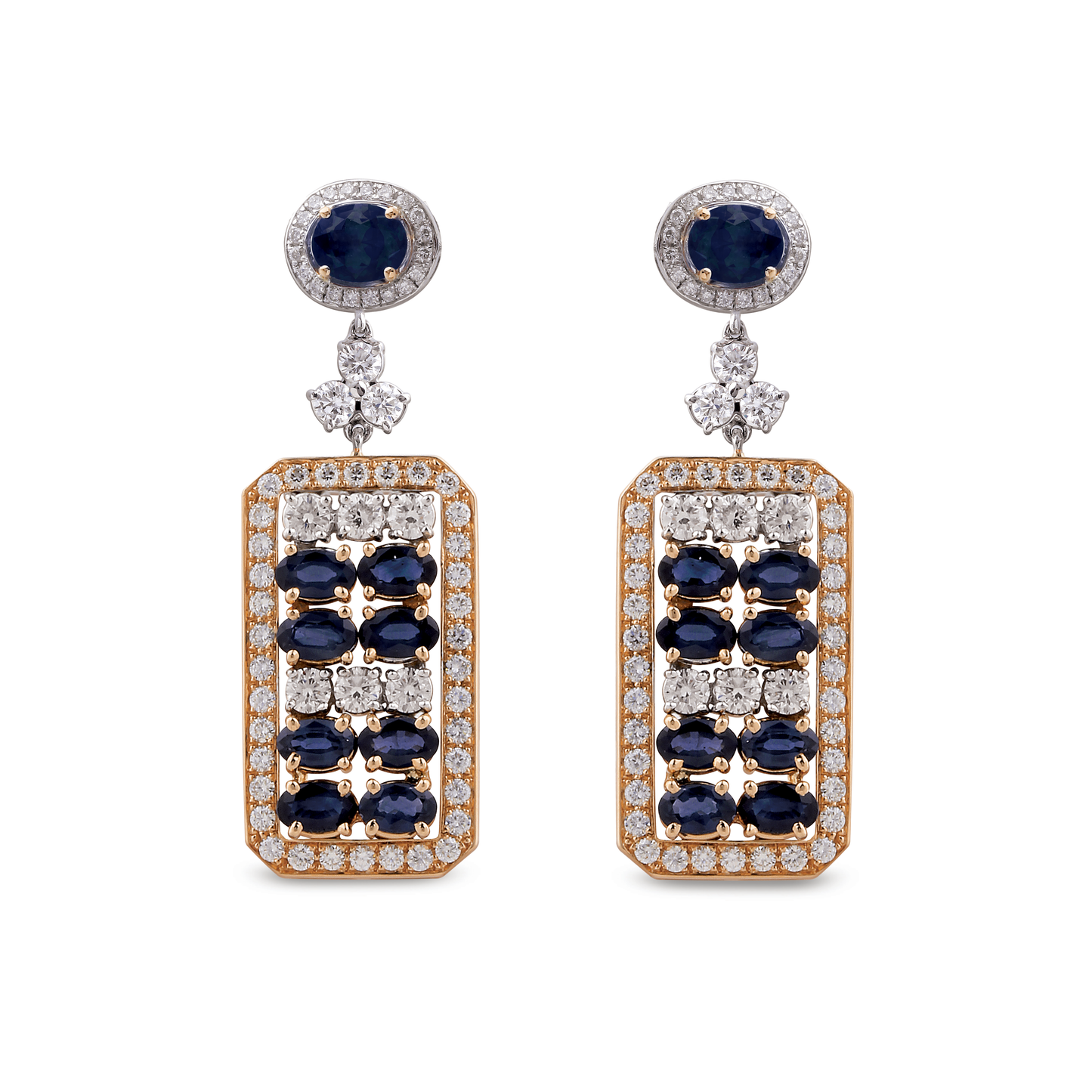 La Tablette Bleue Earrings