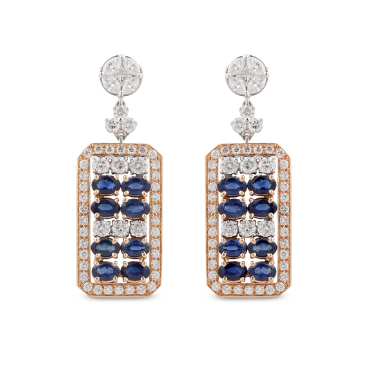 La Tablette Bleue Earrings