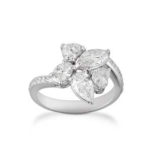 Bague GH en or blanc par George Hakim