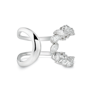 Bague GH en or blanc par George Hakim