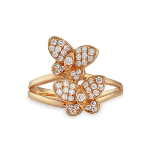 Bague GH en or rose par George Hakim