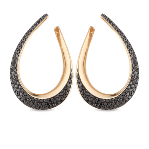 Boucles d’oreilles GH en or rose par George Hakim