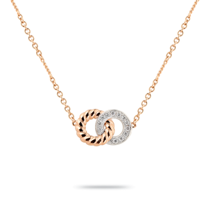 Pendentif GH en or rose par George Hakim