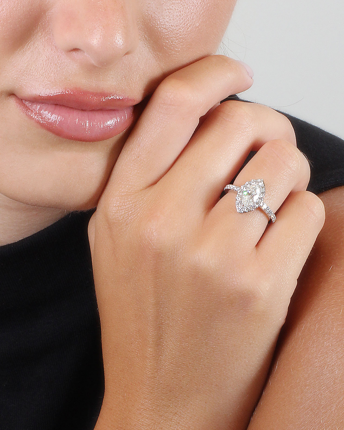 Engagement Ring, Marquise